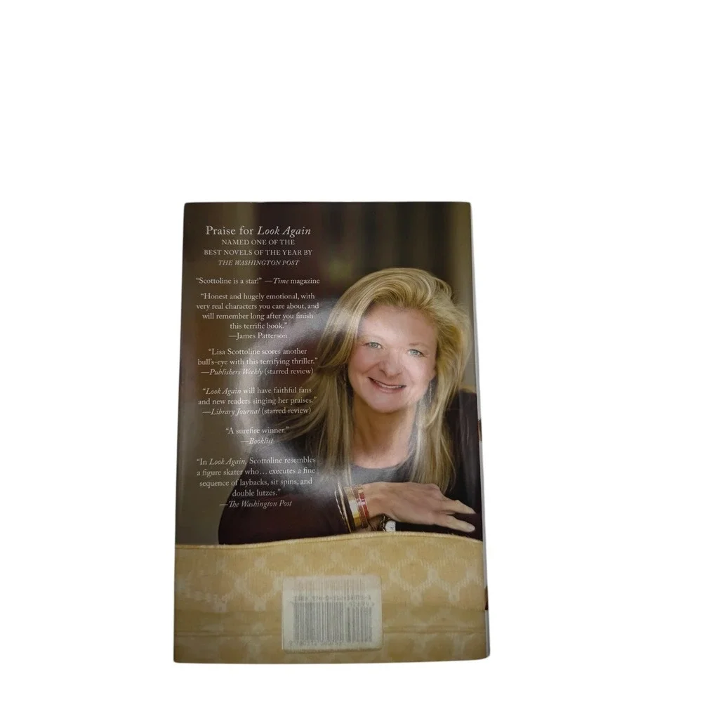 Think‎ Twice by Lisa Scottoline Hardcover Psychological Thriller Mystery Novel